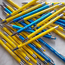Металеві ручки з гравіюванням 3