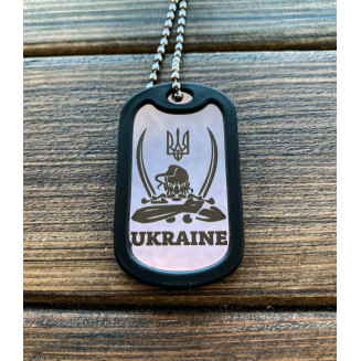 Жетон армійський глянсовий, товщиною 1,5 мм з лазерним гравіюванням 19