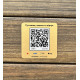 Металева табличка з QR-кодом, табличка меню 4